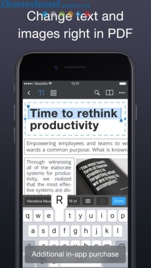 thay đổi text hoặc hình ảnh ngay trên file PDF