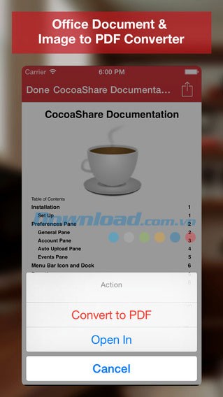 PDF Export Lite cho iOS