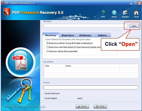 PDF Password Recovery