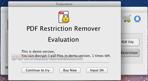PDF Restriction Remover Mac