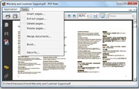 PDF Rider 0.6.1: Cắt, Ghép, Trộn File PDF Dễ Dàng