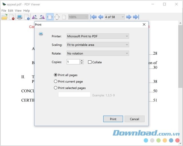 PDF Shaper Professional hỗ trợ nhiều tùy chọn xem trước văn bản thú vị
