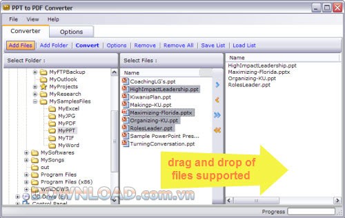 PDF TIFF Tools - PPT to PDF Converter
