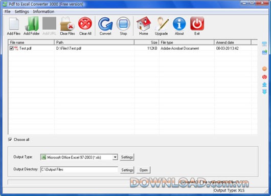 Pdf to Excel Converter 3000