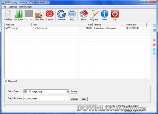 Pdf to Jpeg Converter 3000