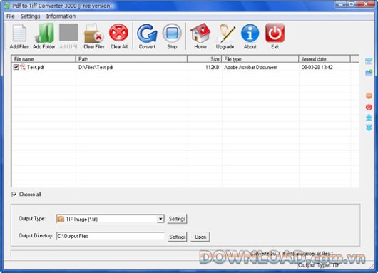 Pdf to Tiff Converter 3000