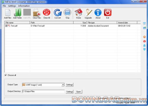 Pdf to Wmf Converter 3000