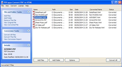 PDFapps Convert PDF to HTMLPDFapps