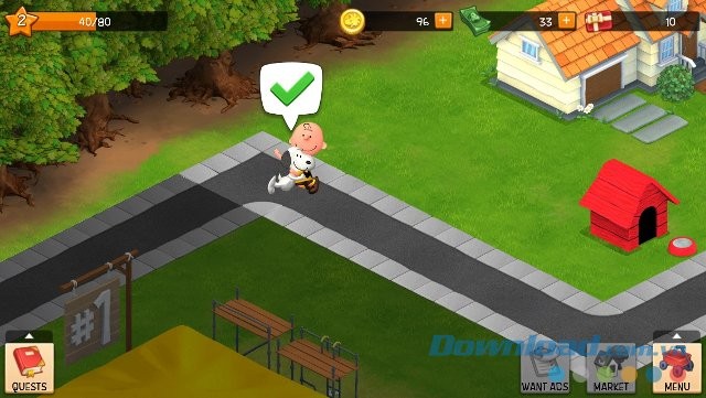 Tương tác với các nhân vật hoạt hình