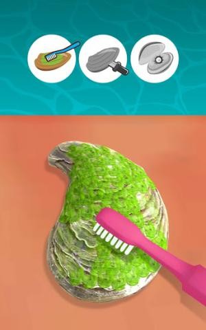 Làm sạch con hàu