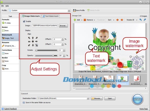 PearlMountain Image Converter