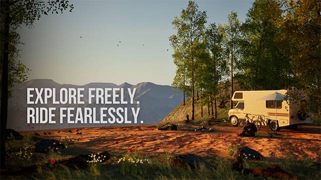 PedalVerse là game đua xe đạp địa hình kết hợp điều khiển máy bay không người lái