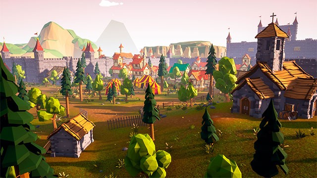 Game Peekaboo sở hữu đồ họa phong cách Low Poly rực rỡ