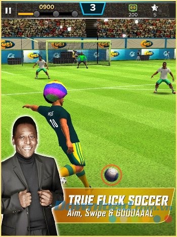 Game tập sút bóng Pelé: Soccer Legend