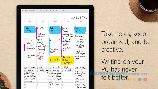 Tổ chức ghi chú thông minh
