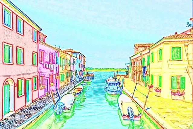 Chỉnh sửa ảnh thành tranh sáp màu