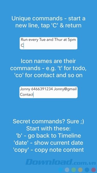 Dùng lệnh để thao tác