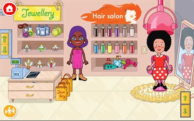 Tương tác với nhiều đồ vật và nhân vật thú vị