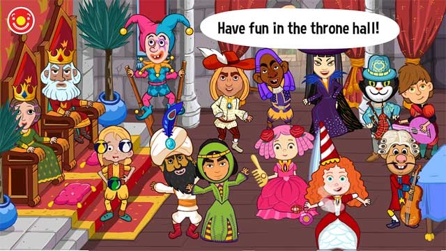 Tham dự bữa tiệc khiêu vũ vui nhộn tại sảnh của lâu đài King’s Castle