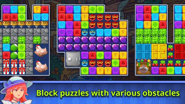 Giải các câu đố match-3 đầy thách thức