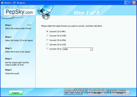 Pepsky Free CD Ripper