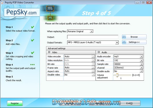 Pepsky PSP Converter
