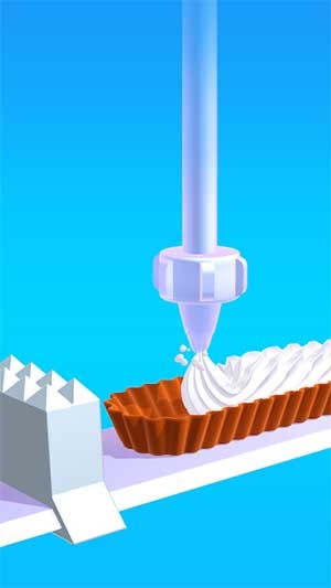 Phun kem lên toàn bộ mặt bánh