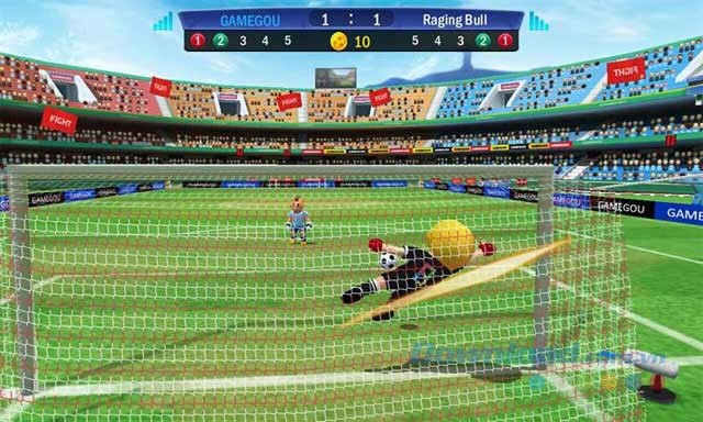 Rèn luyện kỹ năng sút phạt