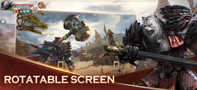 Perfect World: Ascend cho phép bạn chơi ở cả chế độ ngang và dọc màn hình