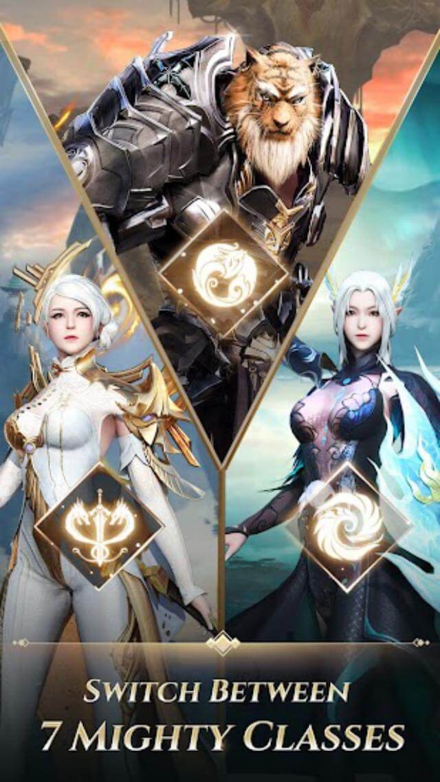 Chuyển đổi giữa các lớp nhân vật