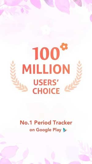 Period Calendar là ứng dụng #1 được lựa chọn bởi hơn 100 triệu người dùng trên Google Play