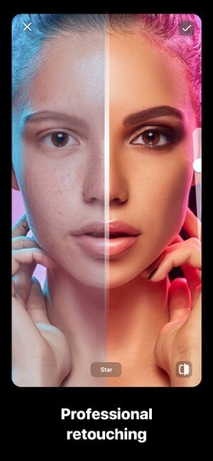 Chạm để chỉnh sửa chuyên nghiệp