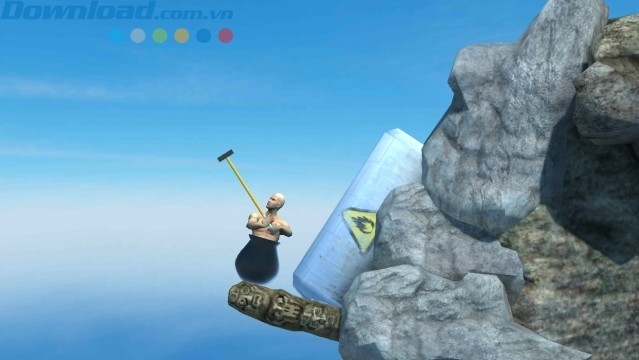 Game leo núi với búa cực thú vị và gây ức chế thần kinh