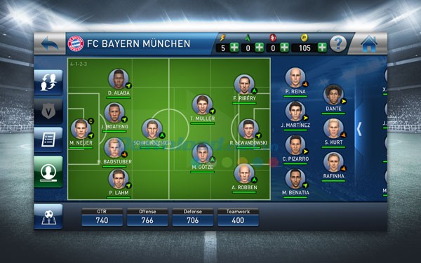 PES Club Manager cho Android