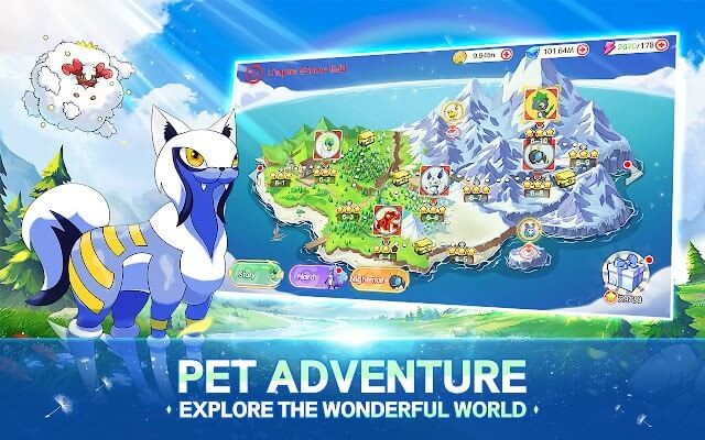 Khám phá thế giới tuyệt vời đầy quái thú trong game Pet Compact