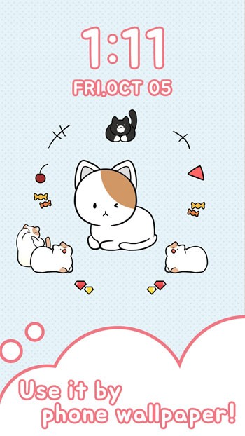 Pet Doll cho phép người dùng lưu ảnh thú cưng và đặt làm hình nền điện thoại