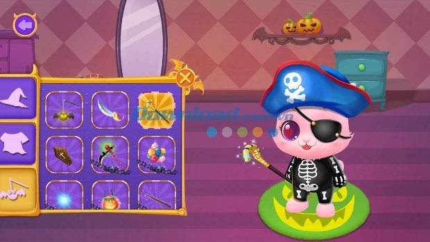 Thay trang phục cho pet