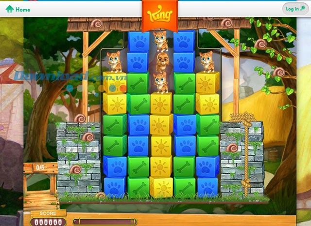 Giao diện dễ thương