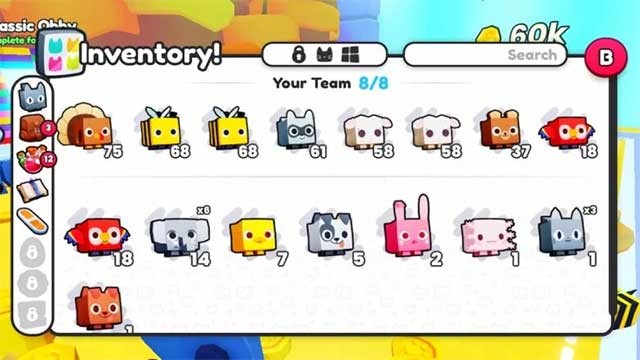 Thu thập vô số thú cưng hình khối đáng yêu trong Pet Simulator 99