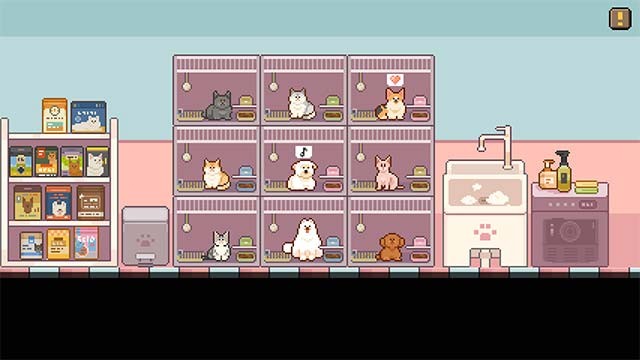 Quản lý cửa hàng thú cưng và chăm sóc chúng để bán kiếm lời