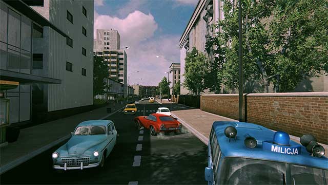 Petrol Blood lấy bối cảnh thời điểm những năm 80 đằng sau Bức màn sắt