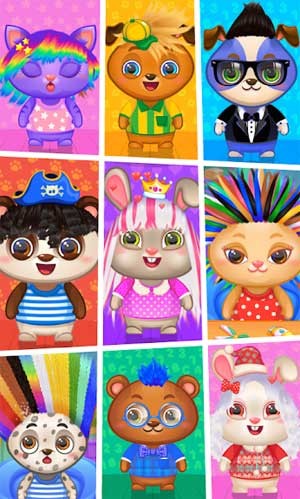 Có rất nhiều loài động vật để bạn tạo mẫu