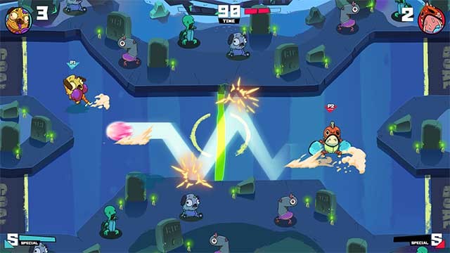 6 đấu trường độc đáo với môi trường động và thiết kế đặc biệt