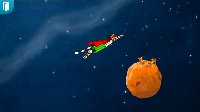 Hoàn thành phát minh đặc biệt và đưa Findus ra ngoài không gian