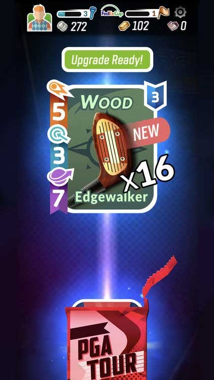 Nâng cấp gậy đánh golf độc đáo trong PGA TOUR Golf Shootout