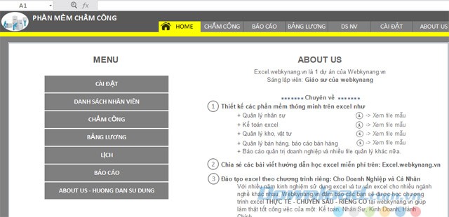 Phần mềm tính lương