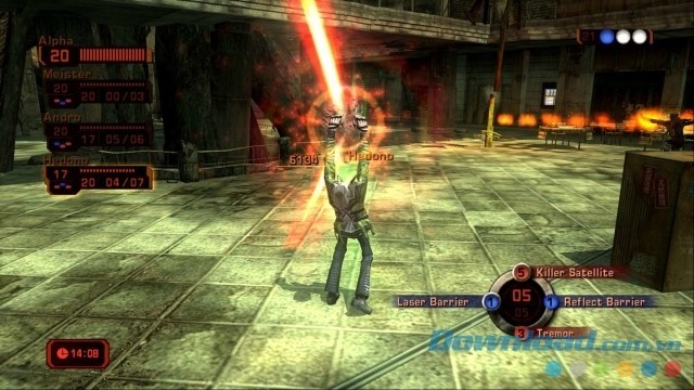 Sử dụng tuyệt chiêu trong quá trình chơi game hành động chiến thuật thẻ bài Phantom Dust cho máy tính và Xbox One