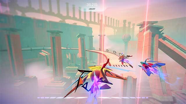 Trải nghiệm các màn chơi giống như tàu lượn siêu tốc