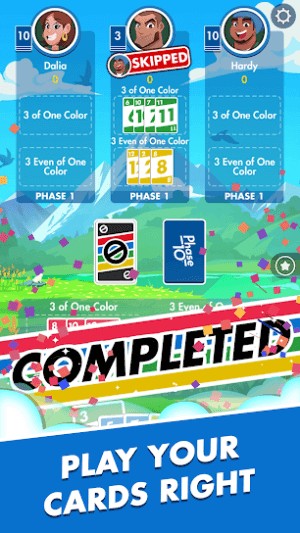 Hoàn thành và giành chiến thắng mỗi vòng