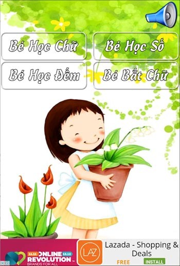 Bé Học Chữ Và Số